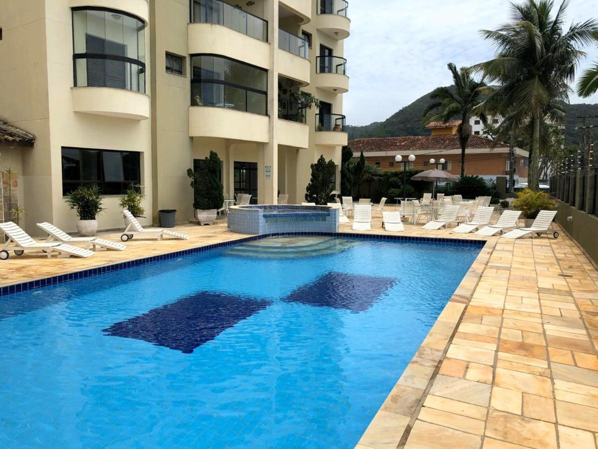 Lindo Apartamento Com Vista Para O Mar Em Caragua! Caraguatatuba Bagian luar foto
