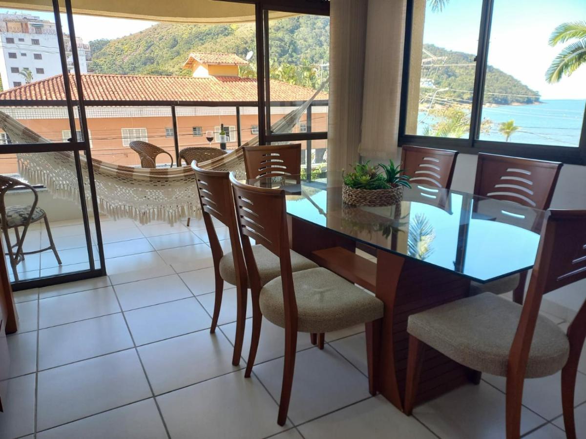 Lindo Apartamento Com Vista Para O Mar Em Caragua! Caraguatatuba Bagian luar foto