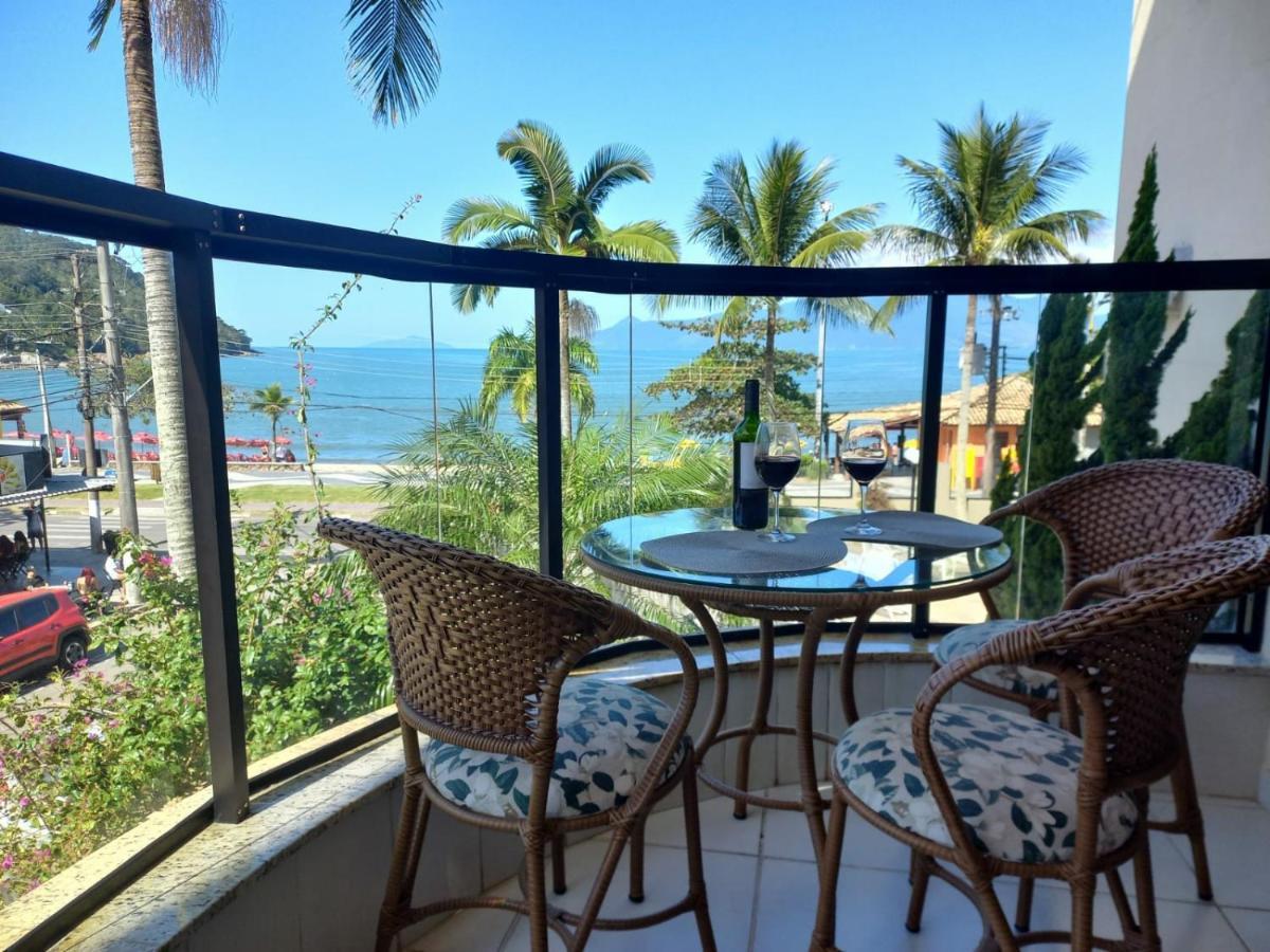 Lindo Apartamento Com Vista Para O Mar Em Caragua! Caraguatatuba Bagian luar foto
